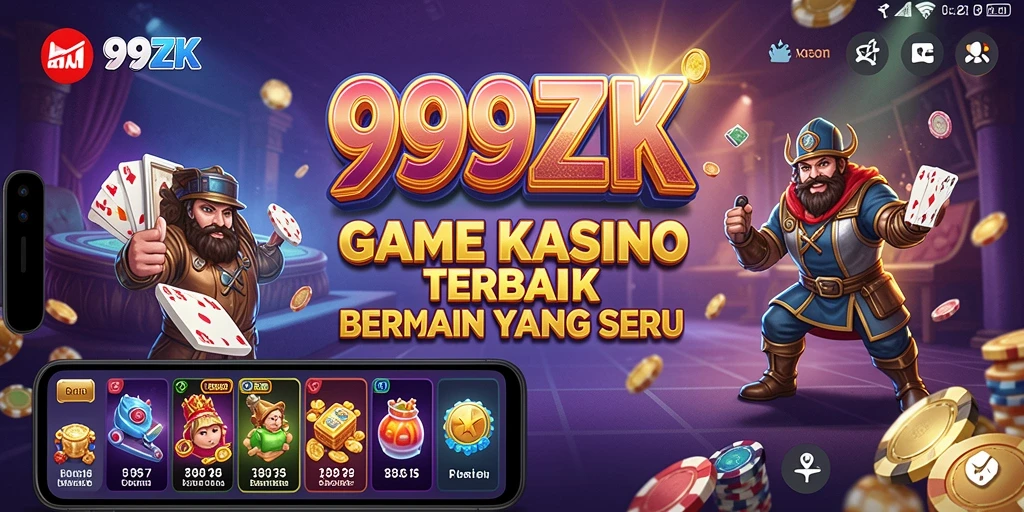 Screenshot gameplay Kasino 999ZK menampilkan keseruan dan interaksi pemain.