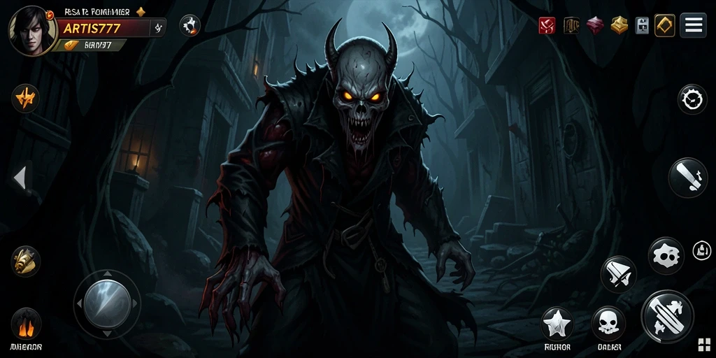 Screenshot menampilkan ketegangan gameplay yang mencekam di ARTIS777.