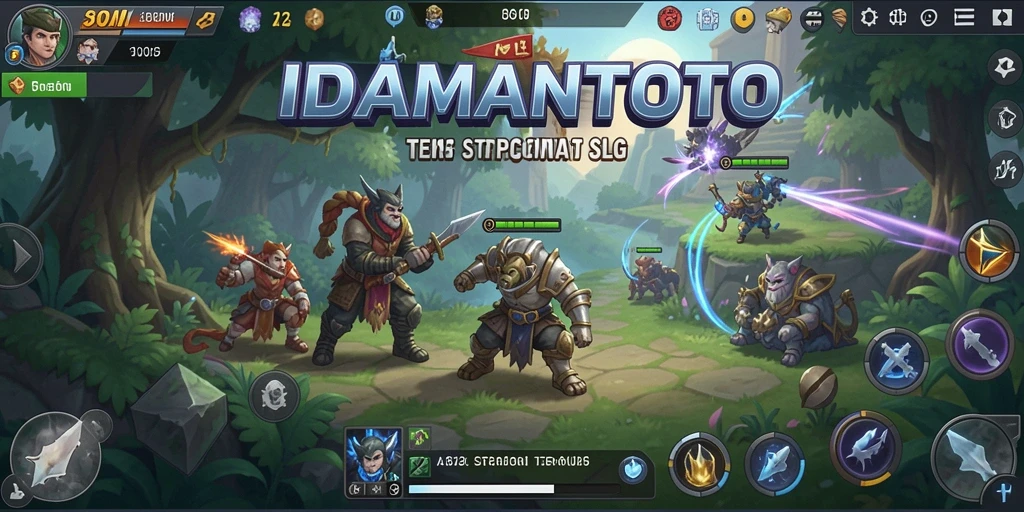 Tampilan gameplay seru dari IDAMANTOTO yang menunjukkan strategi dalam aksi.