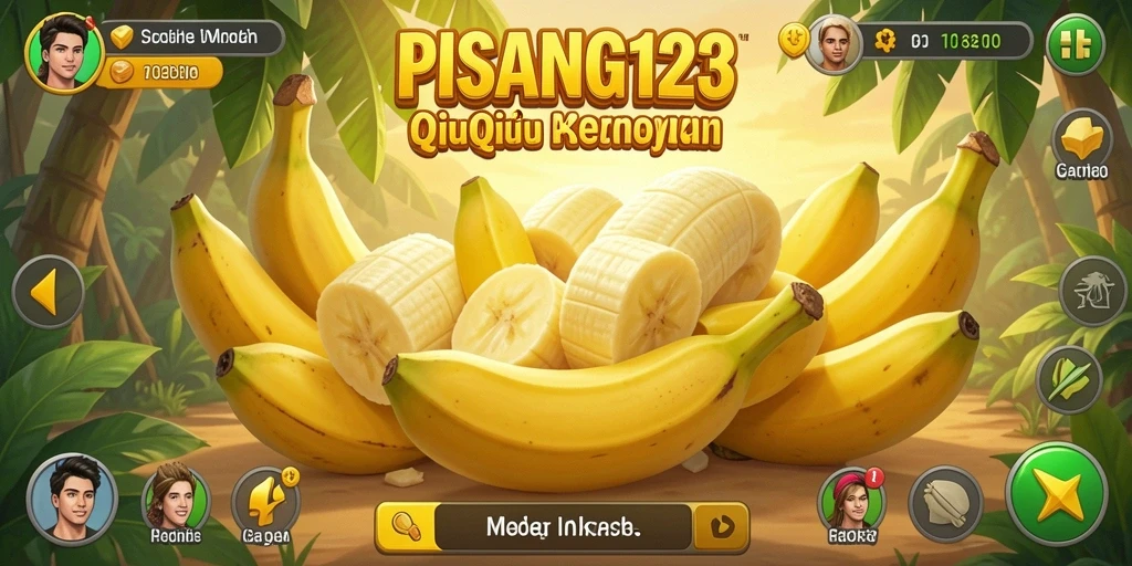Gameplay seru PISANG123 dengan kartu QiuQiu yang menantang.