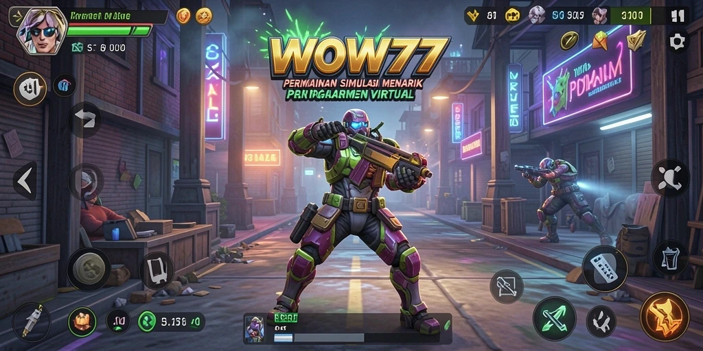 Gameplay WOW77 dengan aktivitas simulasi yang seru.