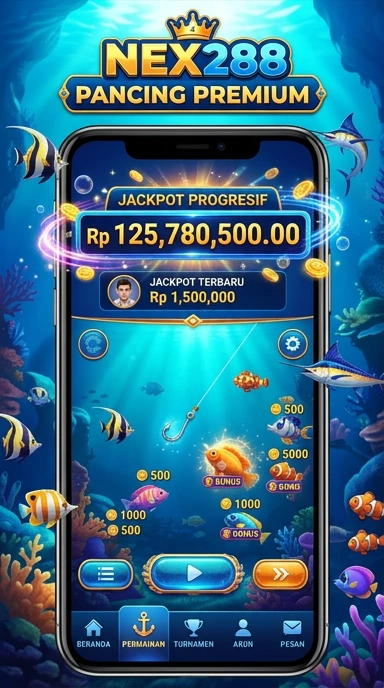 Tampilan antarmuka aplikasi nex288 yang modern dan menarik.