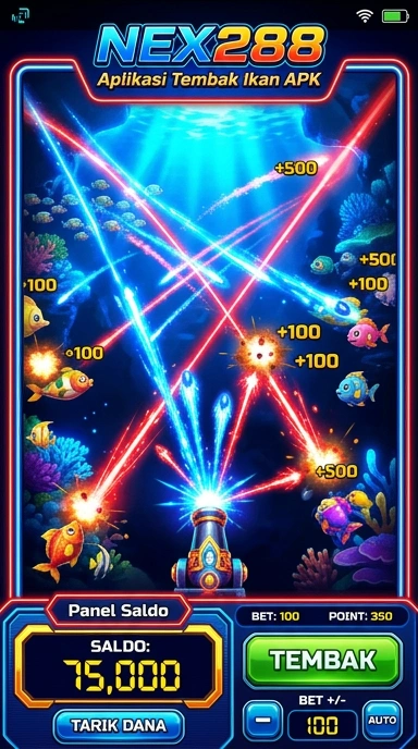 Screenshot menunjukkan berbagai kategori aplikasi yang tersedia di nex288.